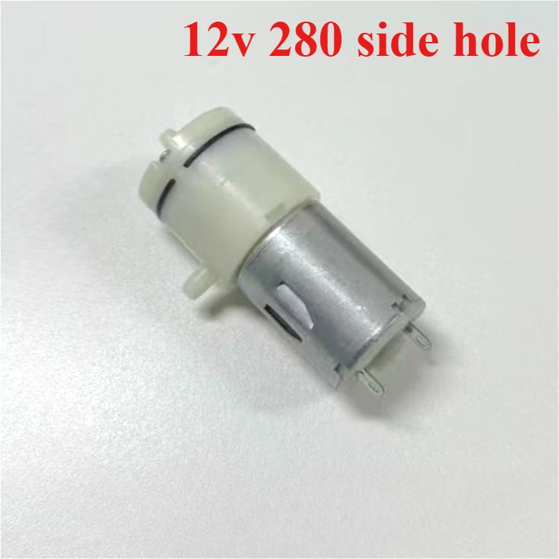 ปั๊มสุญญากาศขนาดเล็ก รุ่น Mini 280 ใช้ไฟ DC 12V แบบไดอะแฟรม ปั๊มดูดสูญญากาศแบบดูดเองได้ ใช้สำหรับเครื่องบรรจุภัณฑ์ในครัวเรือน 1