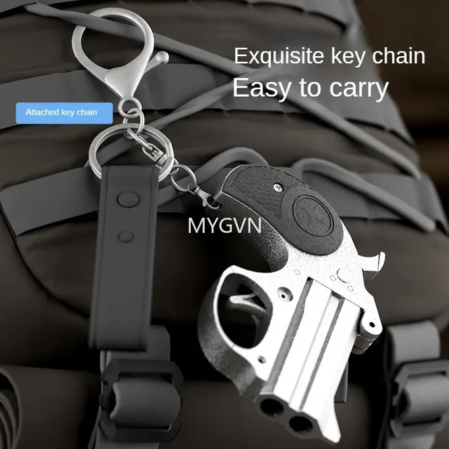 Children Portable Deringer Launcher Mini Manual Soft Bullet Shell Ejection Toy Gun Boy Small Pistol Pocket Model 4