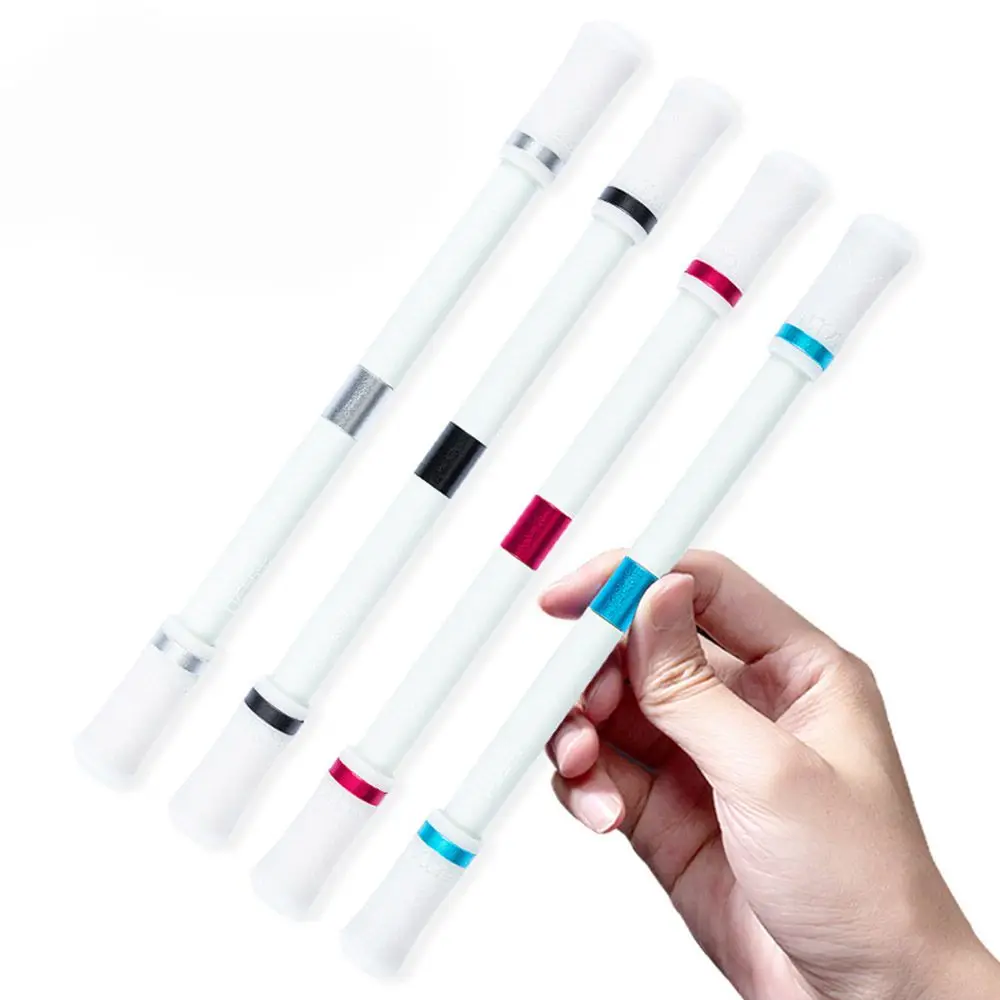 Novelty New Finger Pressure Relief Anti-Skid Intelligence Toy Non Slip Rotating Gaming Pen Rolling Spinning Pen