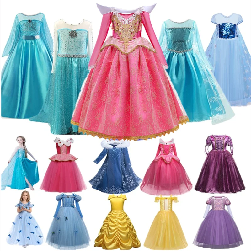 Girls Dress Princess Costume Kids Clothes 4 7 8 9 10 Year New Charm Girls Encanto Dress Children Halloween Girls Costume Princess Cosplay Party Christmas Vestido Infantil
