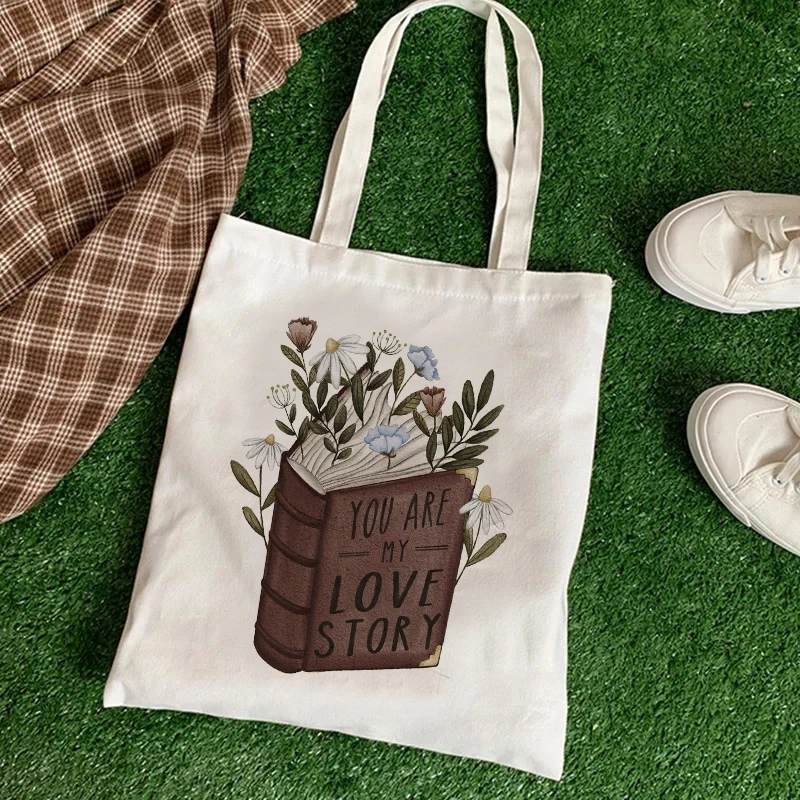 Books Canvas Women's Bag Casual Cheap Large Capacity Shoulder Bags Shopper Tote Fashion Harajuku Ulzzang Handbags |