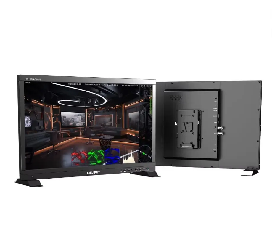 LILLIPUT PVM220S-E/PVM220S-H 21.5 inch Monitor 3G-SDI HDMI-compatible Monitor for Live Streaming Recording/Broadcast