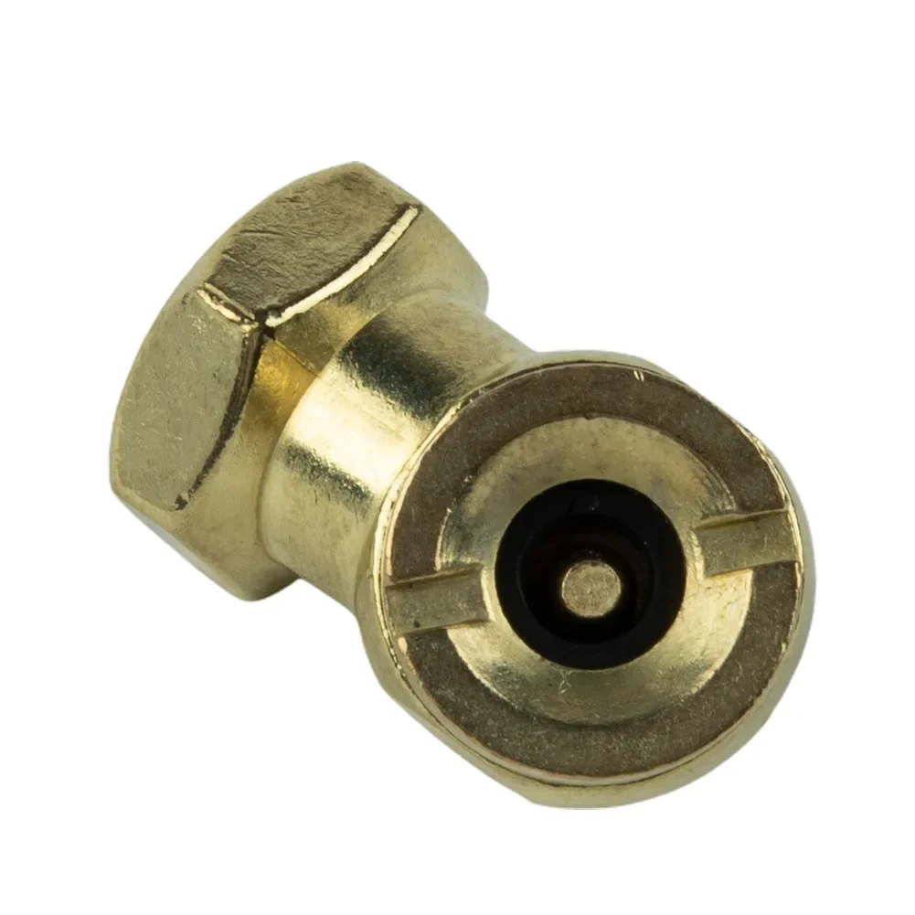 

Pump Nozzle Female Thread 1/4 Portable Air Dual Head Chuck For Motorcycles Grip Inflator Portable Dual Adapters