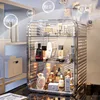 New Large Luxury Desktop Cosmetic Storage Box,makeup Organizer,skincare Jewelry Storage Drawer,sundries Dust-proof Bag Rack 4
