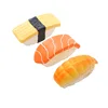 Sushi Shape Pet Molar Toy Dog Teething Toy Wear-resistant Creative Soft Funny Voice Comfortable Relieve Stress Emulsion for Pup 5