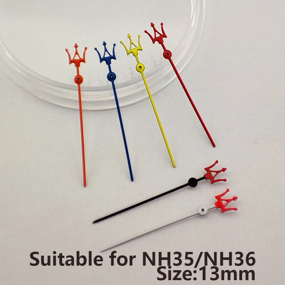 Green Luminous Watch Hands - 13mm Replacement Parts