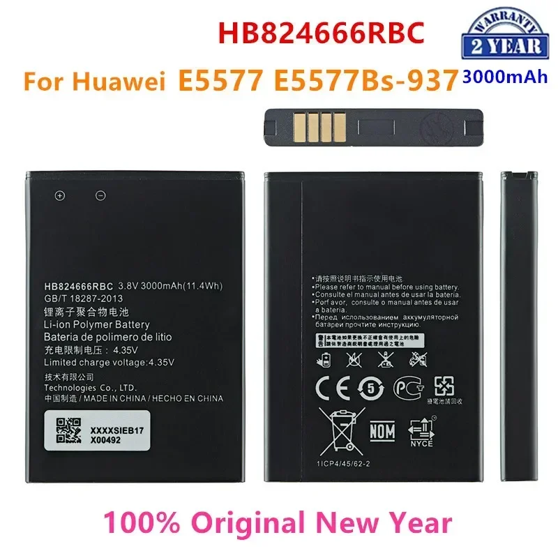 Совершенно новый аккумулятор HB824666RBC 3000 мАч для Huawei E5577 E5577Bs-937 мобильный телефон HB824666RBC