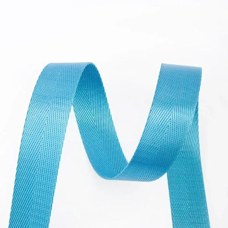Elegant Nylon Herringbone Webbing Tape for DIY Crafts & Sewing Accessories – 5M