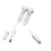 Kimcci 100pcs/lot  2 IN 1 Needle Brush Dual-use Nail Polish Pen Empty Bottle Dotted Pen+Drawing Pen Nail Art Tools 4