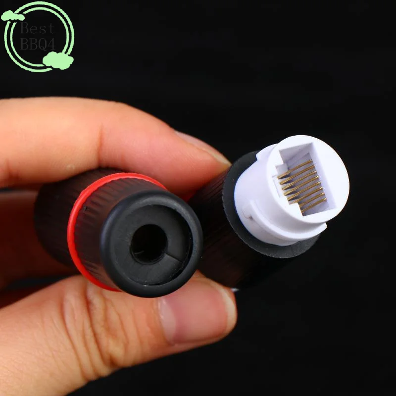 (BBQ4)3PC IP67 방수 RJ45 커플러, 이더넷 네트워크 직결 커넥터, 실외 LAN 케이블 연장 어댑터
