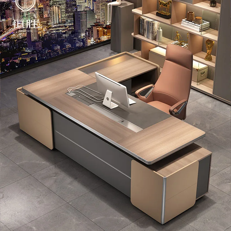 Reception Organizer Office Desks Mainstays Modern Computer Storage Vanity Luxury Desktop Mesas De Computador Office Furniture