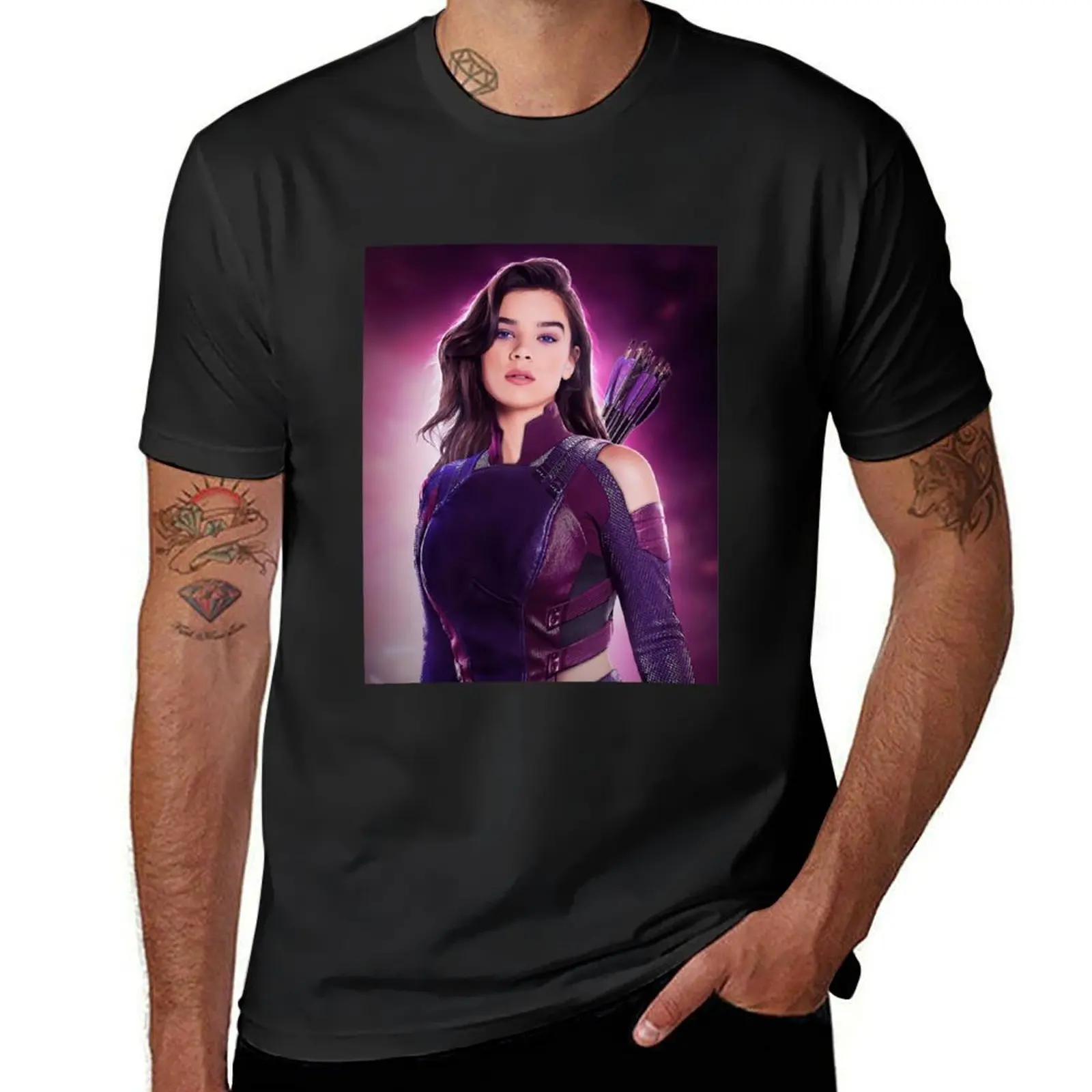 

Kate Bishop T-Shirt vintage summer top sweat plain t shirts men