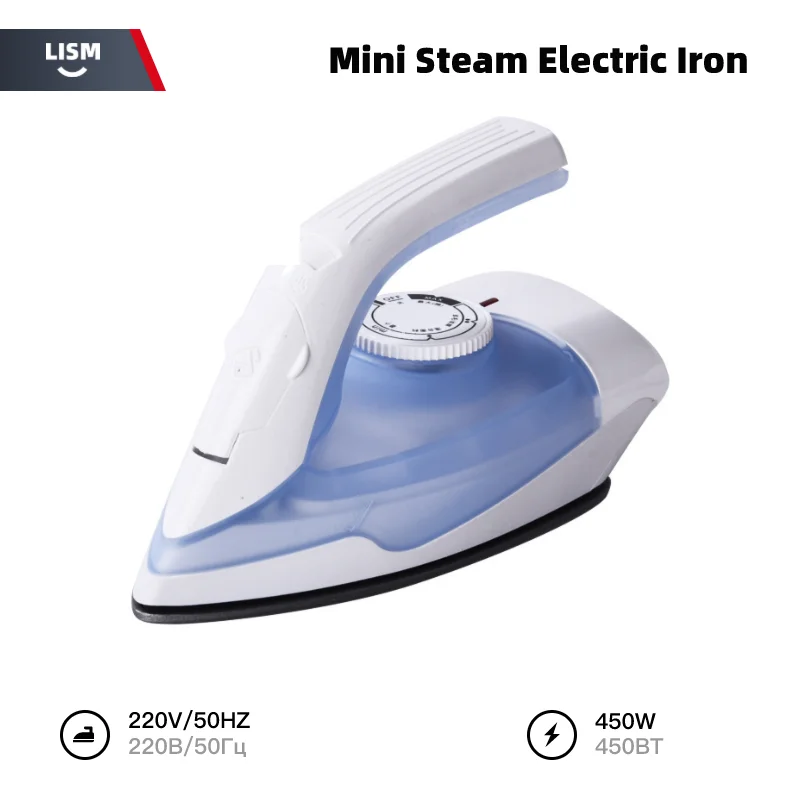 

Mini Steam Electric Iron Wet and Dry Dual-use Hand-held Small Clothes Ironing Machine Mini-iron Portable Sewing Travel Home