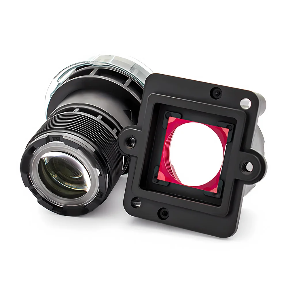 2.8mm 4mm 6mm 10mm M16 Mount Lens 1/1.8" Format 8MP Starlight Lens With 650nm IR