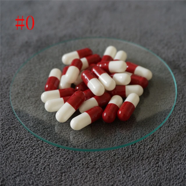  Empty Gelatin Capsules 0 Size -1000 Empty Capsules