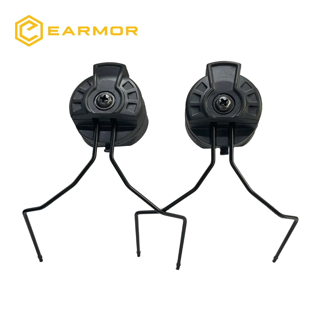 Universal ARC Fast Helmet Adapters Tactical Headset Brackets Compatibility with Earmor M31 M32 Series and Most Over Headset