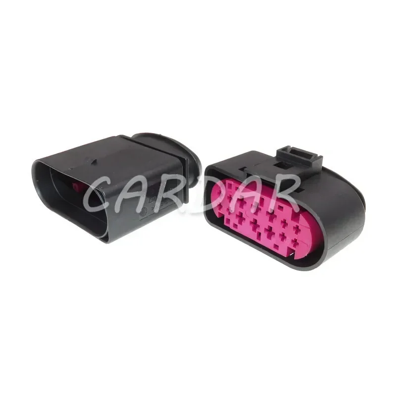 

1 set 14 Pin 1J0973737 1J0973837 1.5mm 3.5mm Waterproof Auto Connector Lamp Light Socket For Audi BMW VW