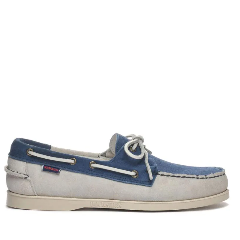 

SEBAGO Men Homme Authentic Docksides Shoes - Premium Genuine Leather Moc Toe Lace Up Boat Shoes 2024G18