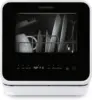 FDW05ASBWHA Portable Countertop Dishwasher with 5-Liter Built-in Water Tank, 5 Programs, Baby Care, Glass & Fruit Wash, Black 1