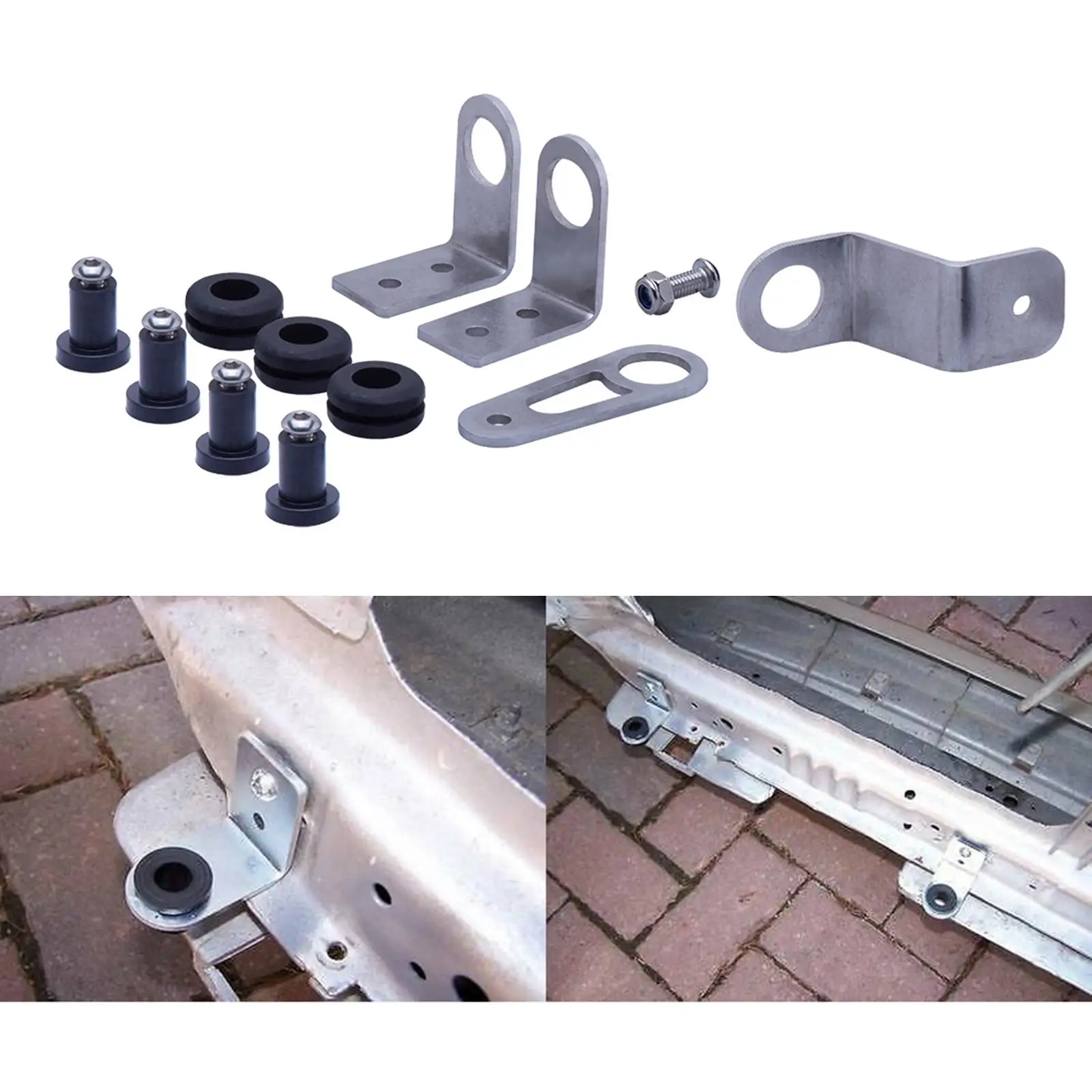 

Крепление-болт на радиатор для K Swap серии K 1992-2000 Honda Civic