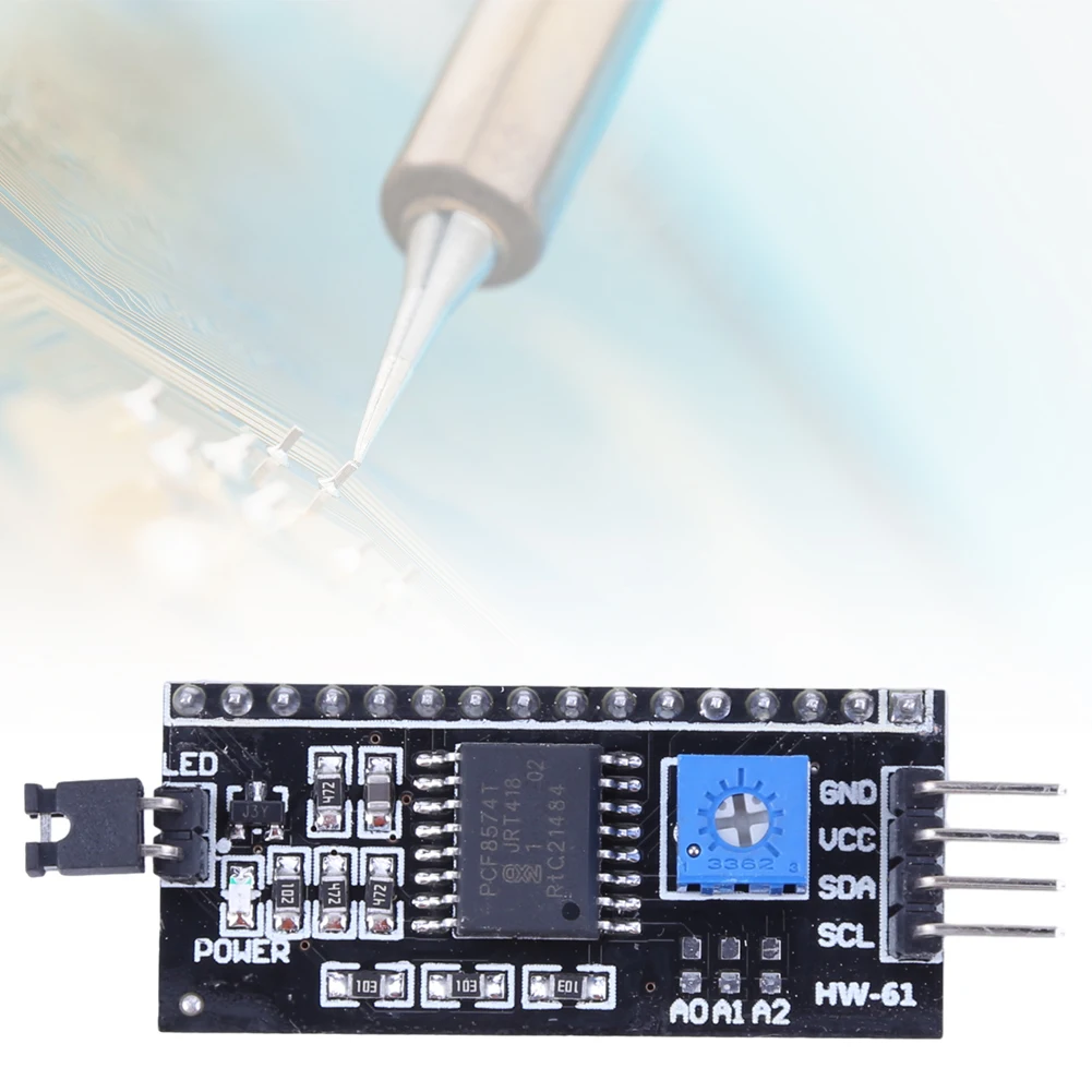 PCF8574 IIC Serial Interface Adapter 5V LCD1602 2004 LCD Display Adapter Module for Arduino Robort Parts