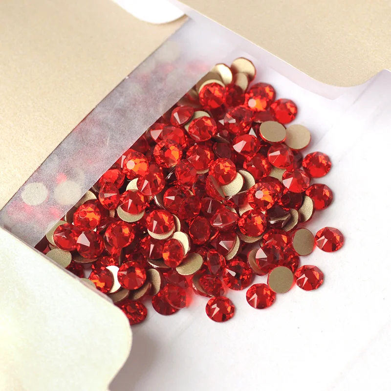 Nicht heißfixierbare Pixie Xirius 8 große 8 kleine Strass-Kristalle, flache Rückseite, Glasrhinestone-Perlen für Nägel, Bastelarbeiten, Kleidung – Detail 6