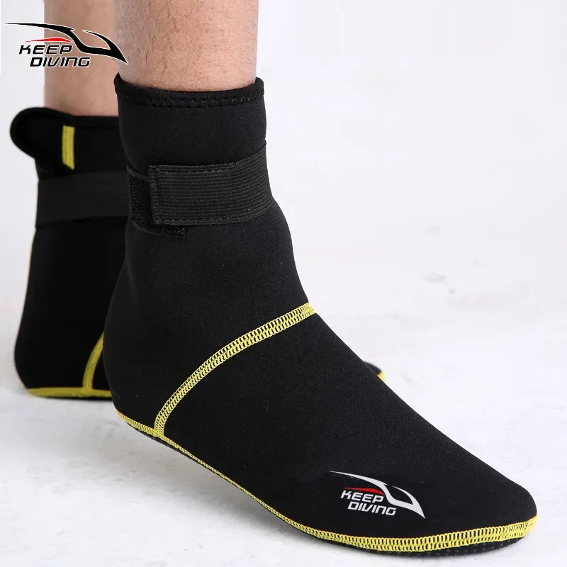 3mm Neoprene Snorkeling Shoes Scuba Diving Socks Beach Boots Wetsuit Prevent Scratches Warming Non-slip Winter Swimming Seaside adult neoprene snorkeling scuba diving shoes socks beach boots wetsuit anti scratches winter warming anti slip swimwear yn01