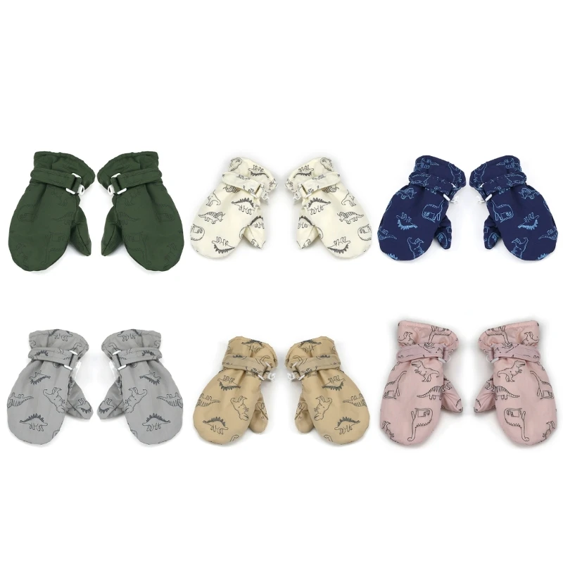 

Warm Mittens for Children Cartoon Design for Skiing and Outdoor Activities