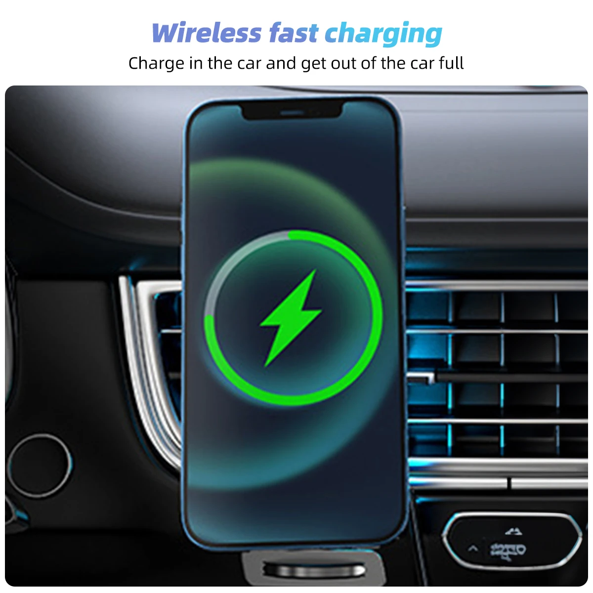 Magnetic Car Wireless Charger Phone Holder Stand for Car Magsafe Mount for iPhone 14 13 12 Pro Max Magsafe Fast Charging Station
