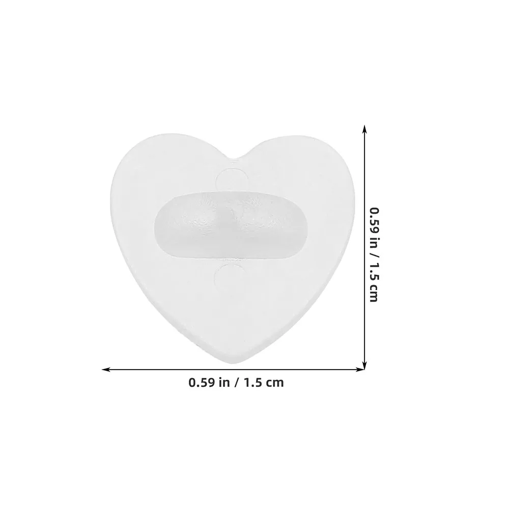 100개 고무 나비핀 뒷면 덮개, 모자핀, 라펠 브로치 배지 DIY 액세서리, 모자핀용 내구성 있는 잠금 캡