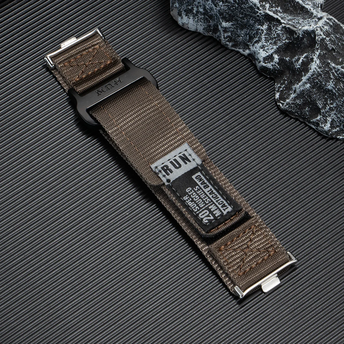 Adjustable Nylon Loop Sports Band for Smartwatches - Tactics Strap Replacement Bracelet
