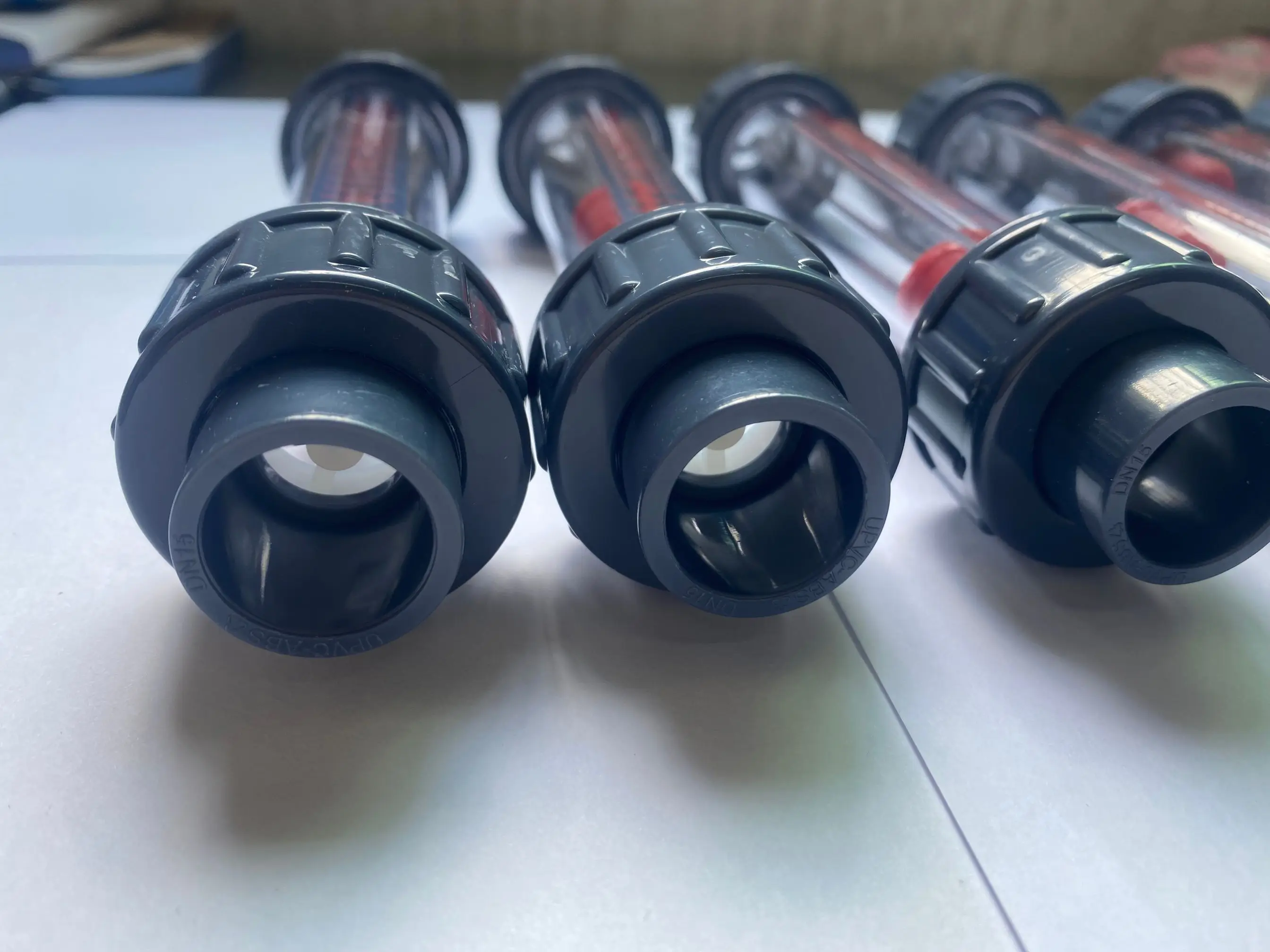 1/2" Water Flow Meter Indicator Counter Rotameter Liquid 202mm Digital Turbine Flow Meter Turbine Flow Meter