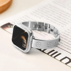 Luxury Stainless Steel Watch Bracelet Strap for 38mm (Silver With Case)