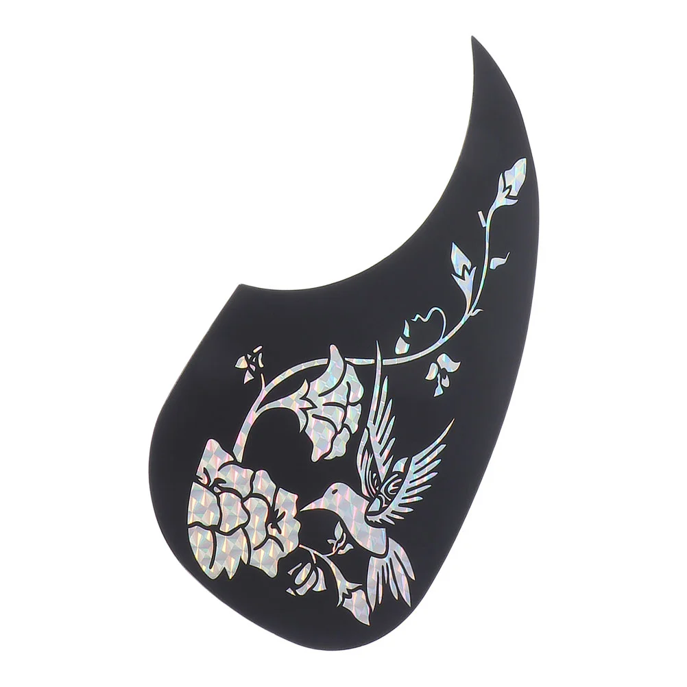 

Guitar Pickguard Stickers Protective Board for Acoustic Applique Decal Parts Plastic Anti-scratch Plate Supplies
