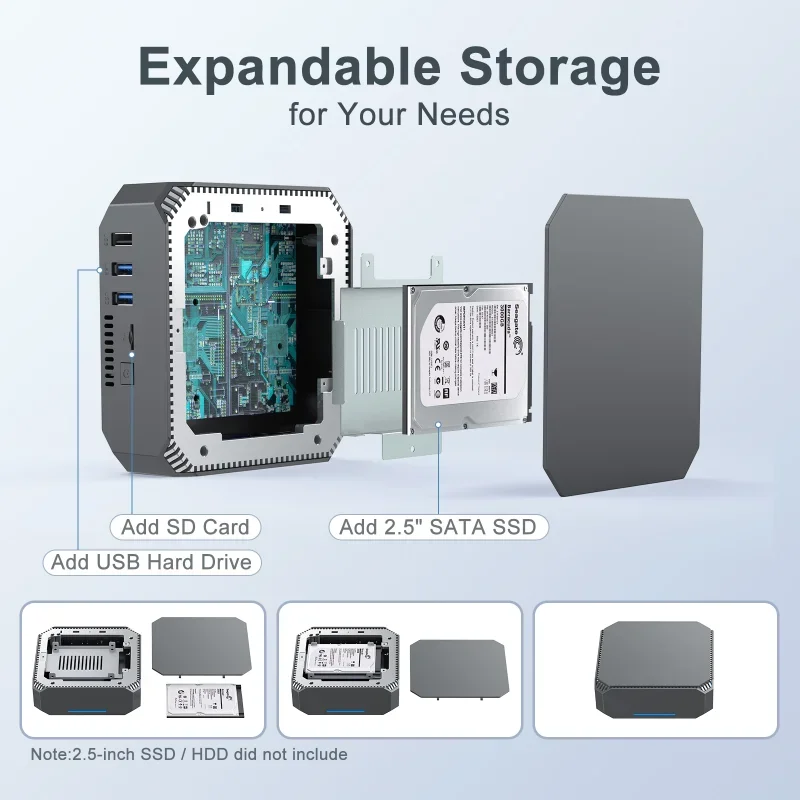 Рисунок 4 - Мини-ПК GK2 Windows 11 ЦП Intel