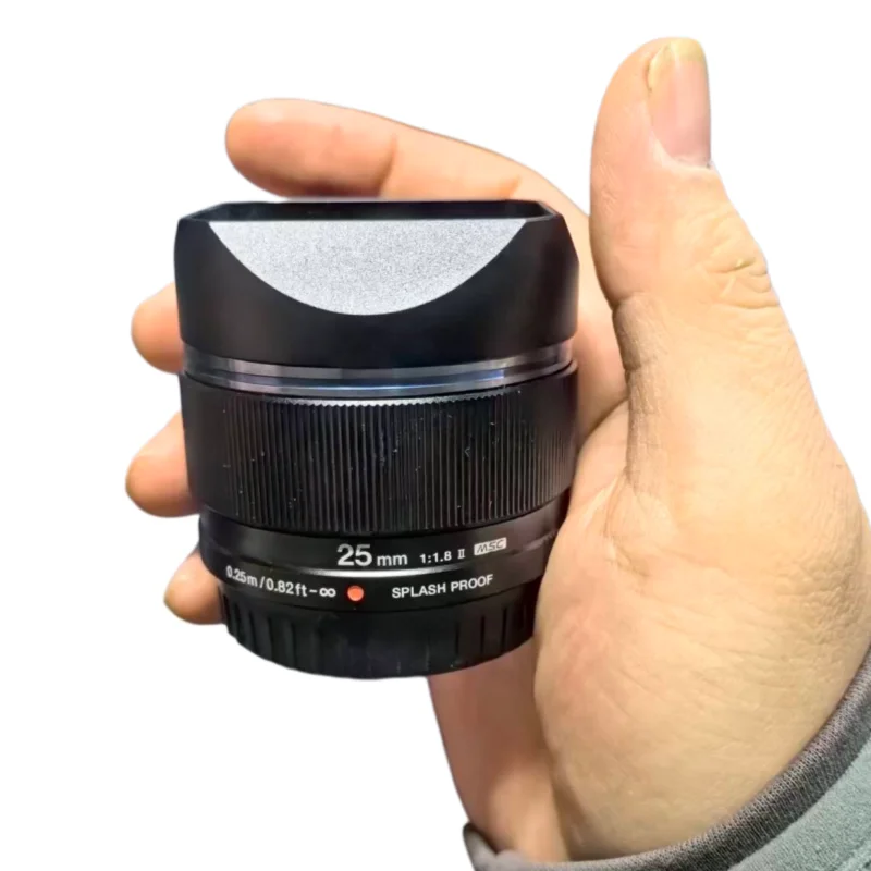 Lens Hood Fit for OM SYSTEM 25mm F/1.8 II or Olympus M.Zuiko