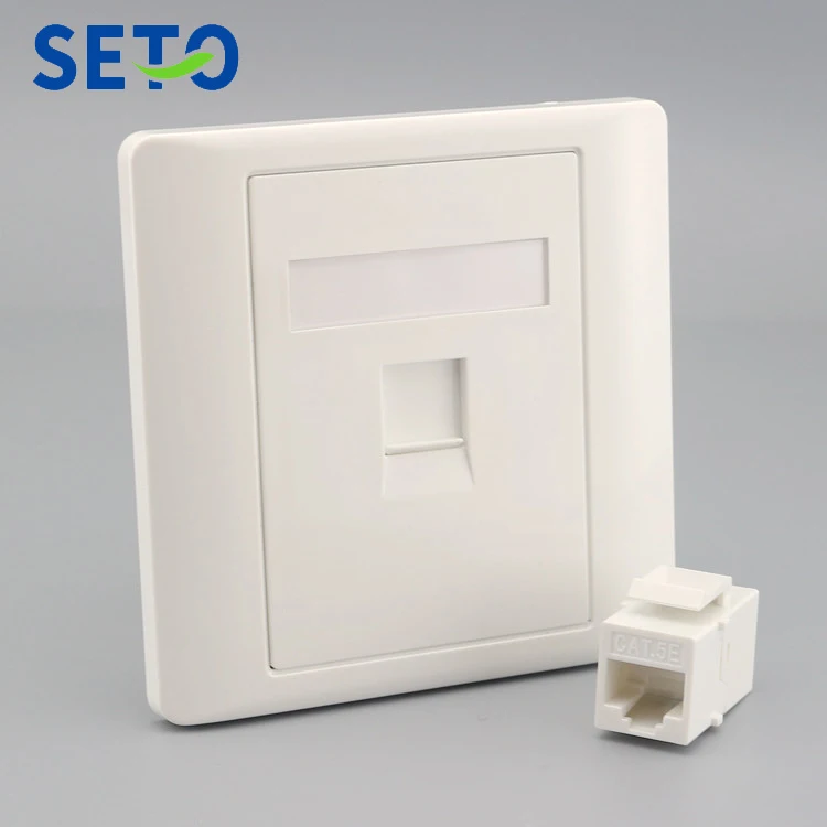 Seto 86 Type Network Lan Rj45 Cat5e Direct Connection Wall