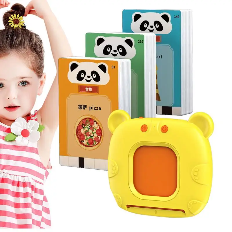 

Kids Talking Flash Cards Montessori Talking Flash Cards For Children Educational Learning Toys For Preschool Cartoon Learning