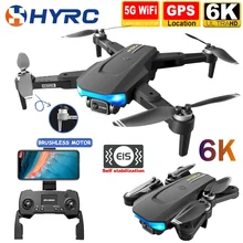 

GPS Quadcopter UAV RC Drone with 6K HD Dual Cameras Aerial Photography Remote Control Quadrocopter Drone Brushless Motors JIMITU