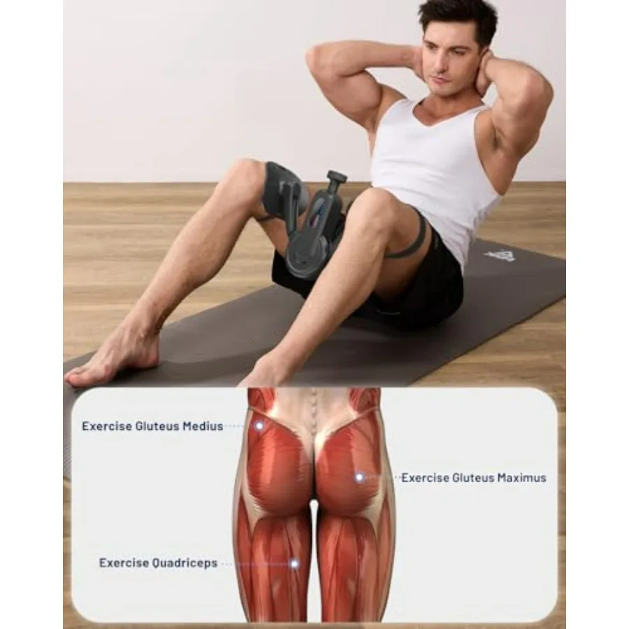 Mireva Fit Pelvic and Thigh & Pelvic Floor Exercise Device – Adjustable Resistance (0-600N) for Women & Men,Leg & Pelvic Trainer