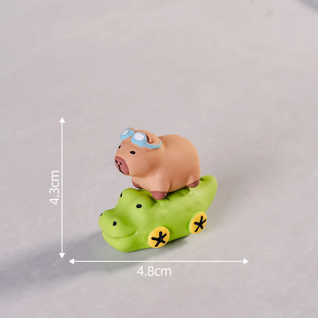 Capybara Geburtstagstorte Dekorationen Niedliche Tier Kuchen Topper Capybara Ornament Für Kinder Capybara Geburtstag Party Kuchen Dekorationen – Detail 18