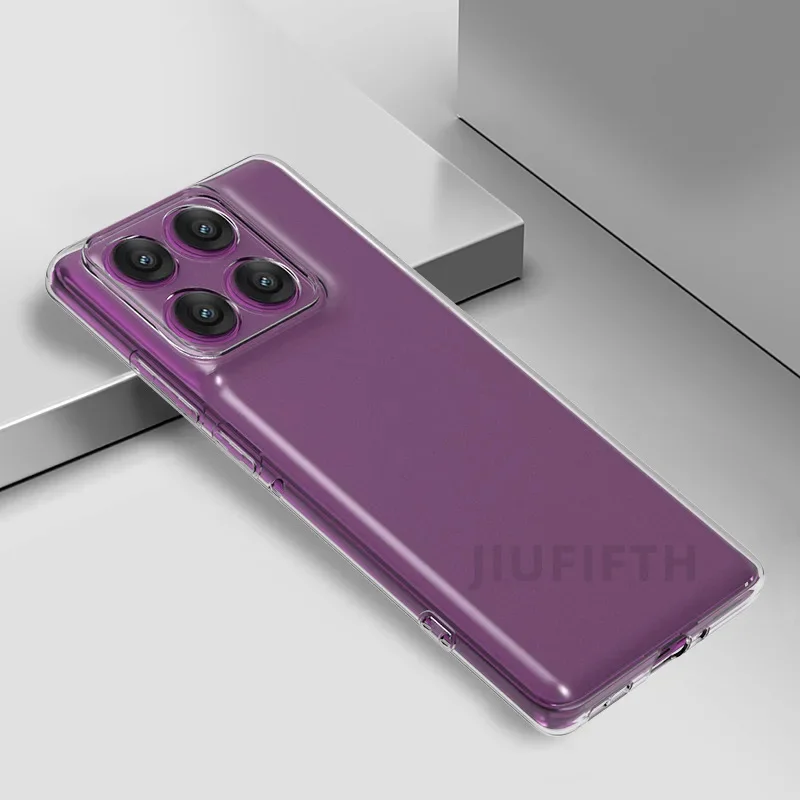 Sleek Transparent Soft TPU Phone Case