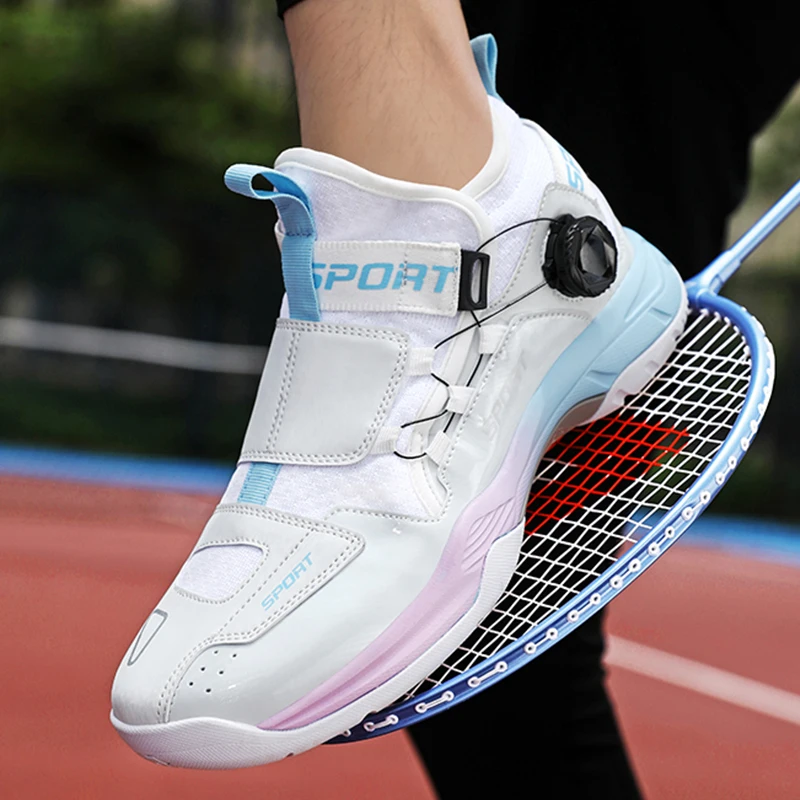 Badminton Shoes Men Anti Slip Cushioning Shoes High-quality Tennis Shoes Outdoor Sports Pro Sneakers Men and Women 5