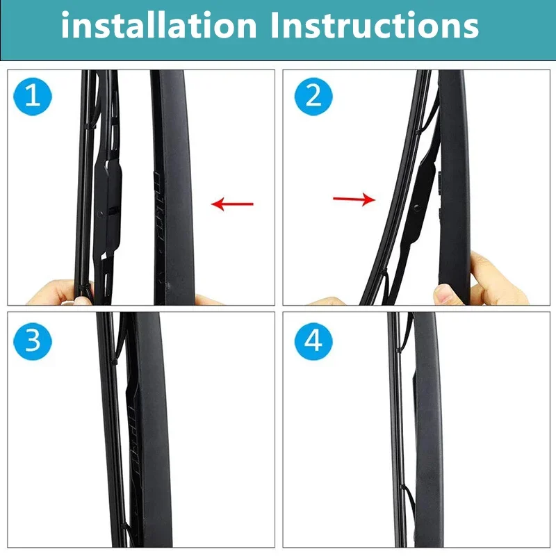Car Rear Windshield Wiper Arm Blade Set For Kia Sportage JE KM 2004 2005 2006 2007 2008 2009 2010 6