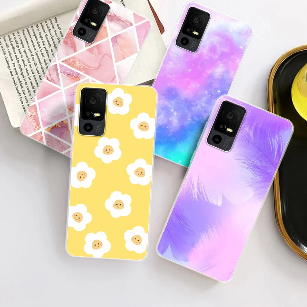 Crystal Clear Soft Silicone Protective Phone Case