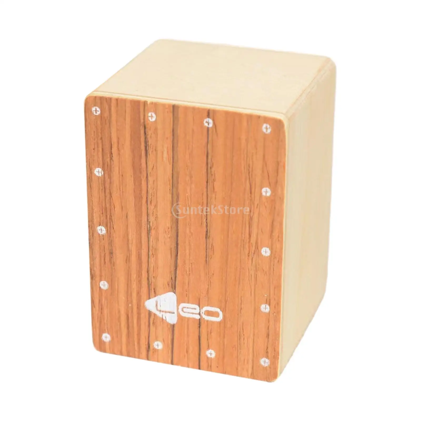 Portable Travel Compact Cajon Box Drum With Carrying Bag Percussion