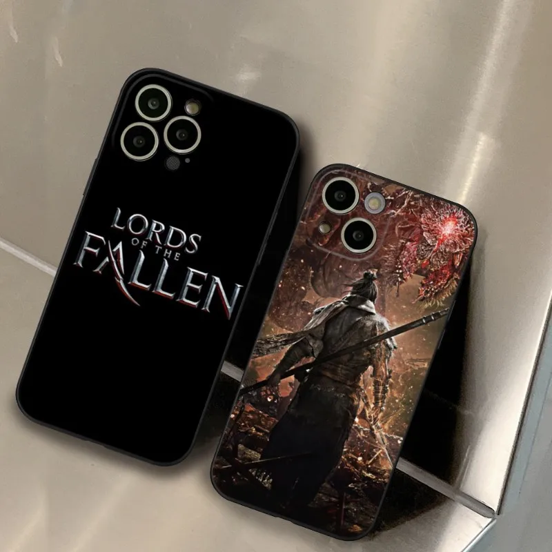 Game Lords Of The Fallen Phone Case Per Iphone 14 13 11 12 Pro 8 7 Plus X 13 Pro Max Xr Xs Mini Cover Nere