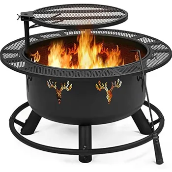 32" Wood Burning Firepit 1