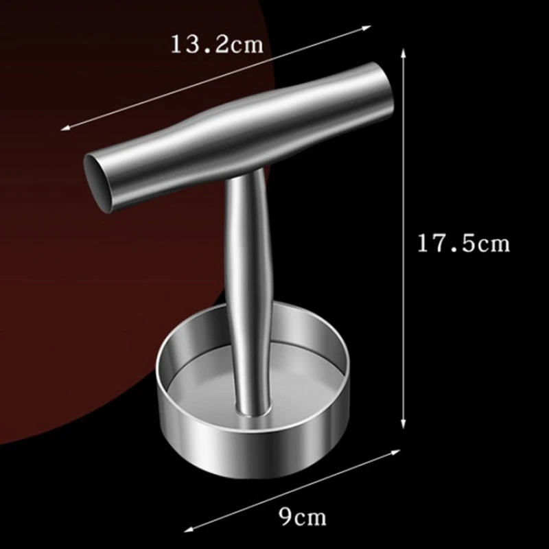 304 Stainless Steel Hamburger Meat Cake Press Burger Patty Maker Mold Manual Cake Beef Pork Rice Press Grill Meat Tools Durable