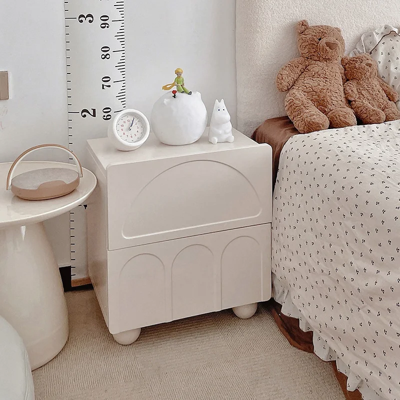 

White Dresser Nightstands Mobile Drawers Nordic Small Storage Cabinet Vanity Table Wooden Meubles De Chambre Luxury Furnitures